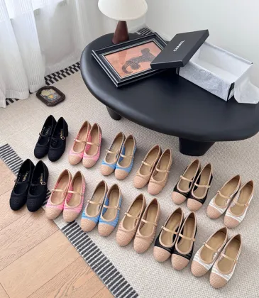 Chanel shoes for Women's Classic ballet shoes #A53182 Chanel shoes for Women's Classic ballet shoes #A53182
