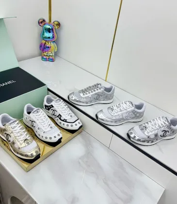 Chanel shoes for Women's Chanel Sneakers Les nouvelles cornes d'argent de Chanel #A53236 Chanel shoes for Women's Chanel Sneakers Les nouvelles cornes d'argent de Chanel #A53236