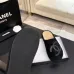 Chanel Classic Double C Suede Closed‑Toe Birkenstock Mules #B68362