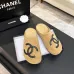 Chanel Classic Double C Suede Closed‑Toe Birkenstock Mules #B68364