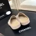 Chanel Classic Double C Suede Closed‑Toe Birkenstock Mules #B68365