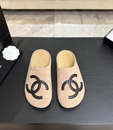 Chanel Classic Double C Suede Closed‑Toe Birkenstock Mules #B68365