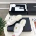 Chanel Double C Turnlock Shearling Lined Mule Slippers #B68352