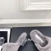 Chanel Double C Turnlock Shearling Lined Mule Slippers #B68353