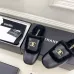 Chanel Double C Turnlock Shearling Lined Mule Slippers #B68356