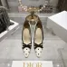 Dior 26SS Runway Embroidered Pointed‑Toe Pumps 8.5cm Heel #B68469