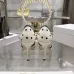 Dior 26SS Runway Embroidered Pointed‑Toe Pumps 8.5cm Heel #B68469