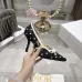 Dior 26SS Runway Embroidered Pointed‑Toe Pumps 8.5cm Heel #B68471