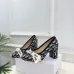 Dior J'ADIOR Bow Ribbon Tweed Block‑Heel Pumps 7.5cm Heel #B68392