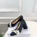 Dior J'ADIOR Bow Ribbon Tweed Block‑Heel Pumps 7.5cm Heel #B68394