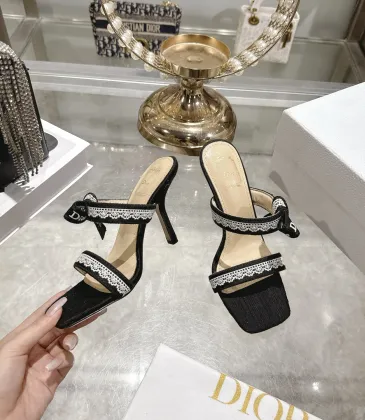 Snake Print Dior Style High Heel Mule Sandals for Women 8.5cm #A63469 Snake Print Dior Style High Heel Mule Sandals for Women 8.5cm #A63469
