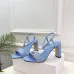 Dior CD Buckle One‑Strap High‑Heel Slide Sandals 8.5cm Heel #B68401