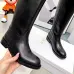 Dior 2026 AW British Style Leather Knee High Boots #B68344