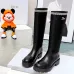 Dior 2026 AW British Style Leather Knee High Boots #B68345