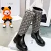 Dior 2026 AW Oblique Jacquard British‑Style Knee‑High Boots #B68346