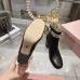Dior J'ADIOR CD Logo Bow Chunky Heel Ankle Boots 8cm Heel #B68370