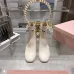 Dior J'ADIOR CD Logo Bow Chunky Heel Ankle Boots 8cm Heel #B68371