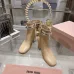 Dior J'ADIOR CD Logo Bow Chunky Heel Ankle Boots 8cm Heel #B68372