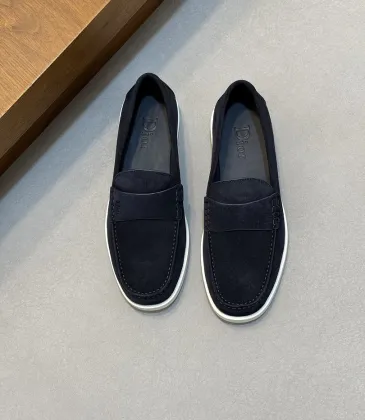 Dior Men’s Suede Leather Loafers, Calfskin Lining, Logo Hardware Detail #B67586 Dior Men’s Suede Leather Loafers, Calfskin Lining, Logo Hardware Detail #B67586