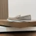 Dior Men’s Suede Leather Loafers, Calfskin Lining, Logo Hardware Detail #B67587