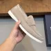 Dior Men’s Suede Leather Loafers, Calfskin Lining, Logo Hardware Detail #B67587