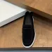Dior Men’s Suede Leather Loafers, Calfskin Lining, Logo Hardware Detail #B67589
