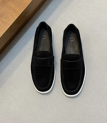 Dior Men’s Suede Leather Loafers, Calfskin Lining, Logo Hardware Detail #B67589 Dior Men’s Suede Leather Loafers, Calfskin Lining, Logo Hardware Detail #B67589