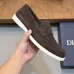 Dior Men’s Suede Leather Loafers, Calfskin Lining, Logo Hardware Detail #B67591