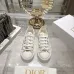 Dior Walk'n'Dior Oblique Embroidered Platform Canvas Sneakers #B68377