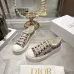 Dior Walk'n'Dior Oblique Embroidered Platform Canvas Sneakers #B68378
