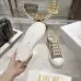 Dior Walk'n'Dior Oblique Embroidered Platform Canvas Sneakers #B68378