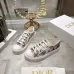 Dior Walk'n'Dior Oblique Embroidered Platform Canvas Sneakers #B68380