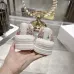Dior Walk'n'Dior Oblique Embroidered Platform Canvas Sneakers #B68380