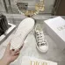 Dior Walk'n'Dior Oblique Embroidered Platform Canvas Sneakers #B68380