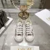 Dior Walk'n'Dior Oblique Embroidered Platform Canvas Sneakers #B68380