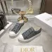 Dior Walk'n'Dior Oblique Embroidered Platform Canvas Sneakers #B68381