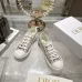 Dior Walk'n'Dior Oblique Embroidered Platform Canvas Sneakers #B68382