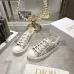Dior Walk'n'Dior Oblique Embroidered Platform Canvas Sneakers #B68382