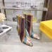 Fendi Arco Eel‑Skin Cone‑Heel Ankle Boots 8cm Heel #B68481