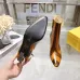 Fendi Arco Eel‑Skin Cone‑Heel Ankle Boots 8cm Heel #B68483