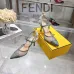 Fendi Colibri Lite FF Mesh Slingback Pointed‑Toe High Heels #B68480