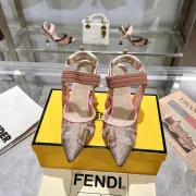 Fendi Women's Colibri 55MM/85MM Embellished Leather Slingback Pumps #A49031 Fendi Women's Colibri 55MM/85MM Embellished Leather Slingback Pumps #A49031