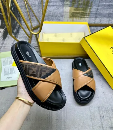 Fendi shoes for Fendi Slippers for men #A50789 Fendi shoes for Fendi Slippers for men #A50789