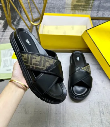 Fendi shoes for Fendi Slippers for men #A50790 Fendi shoes for Fendi Slippers for men #A50790