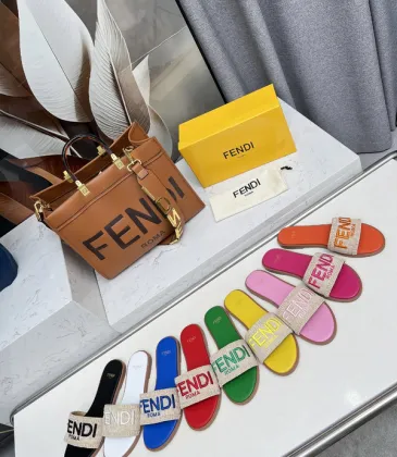 Fendi shoes for Fendi slippers for women #A50208 Fendi shoes for Fendi slippers for women #A50208