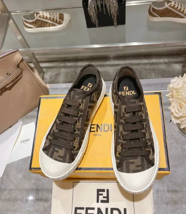 Fendi shoes for Women's Fendi Domino Sneakers Brown #A49014 Fendi shoes for Women's Fendi Domino Sneakers Brown #A49014