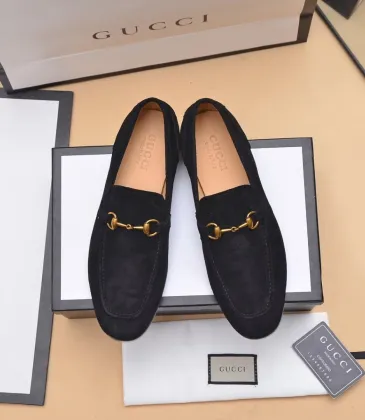 Men's Gucci Jordaan Horsebit Suede Loafer #B67692