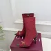 Gucci GG Monogram Pointed‑Toe High‑Heel Ankle Boots 8.5cm Heel #B68358