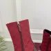 Gucci GG Monogram Pointed‑Toe High‑Heel Ankle Boots 8.5cm Heel #B68358