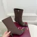 Gucci GG Monogram Pointed‑Toe High‑Heel Ankle Boots 8.5cm Heel #B68359